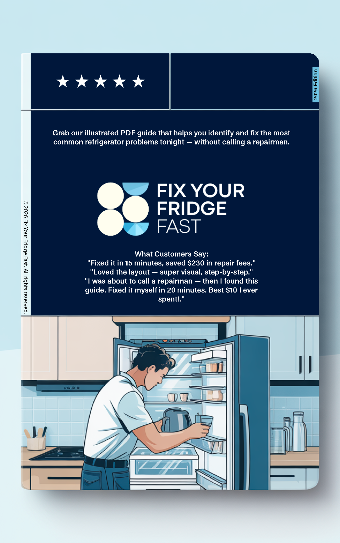 Fix Your Fridge Fast 20-Minute Troubleshooting Manual + Bonus 2026 Fridge Guide